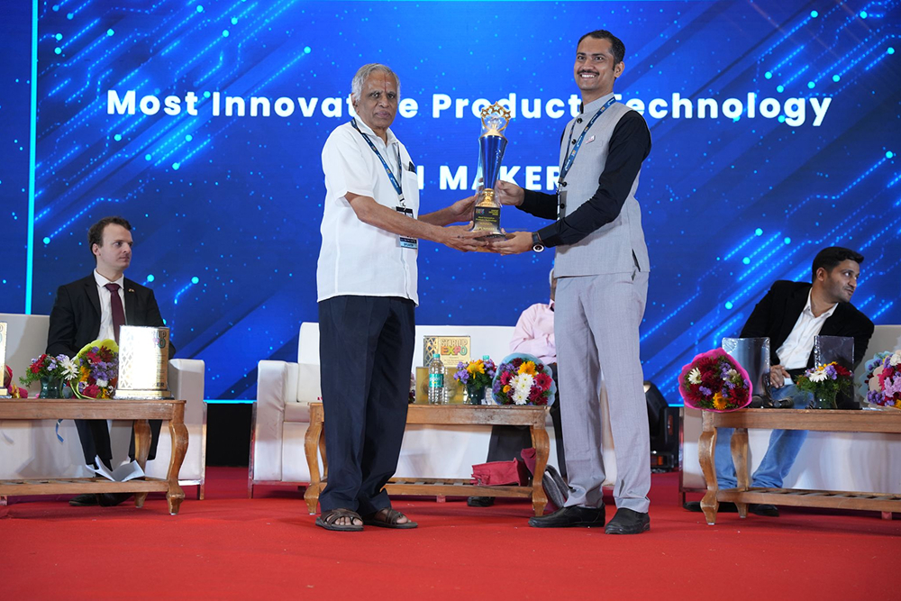 We won award of "Most Innovative Product/Technology"